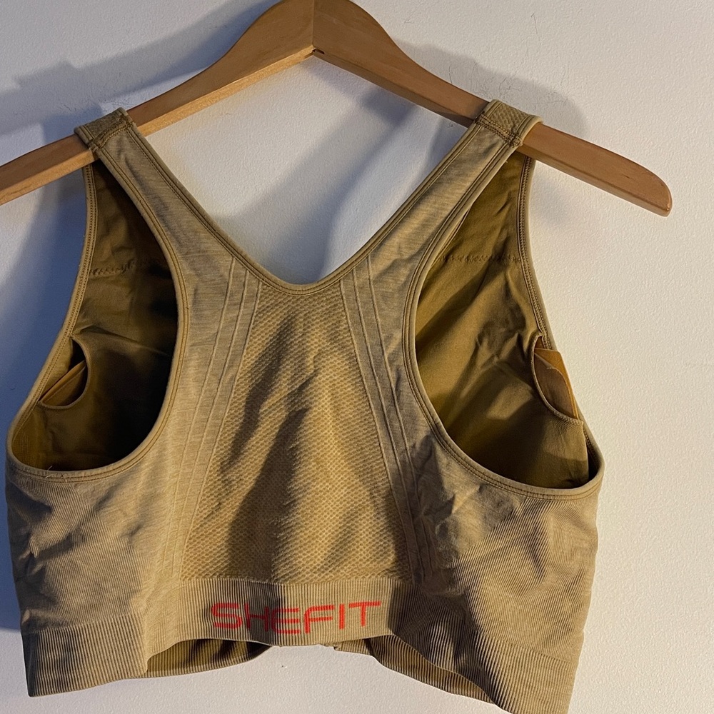 Shefit tan sports bra 3luxe - Picture 5 of 6